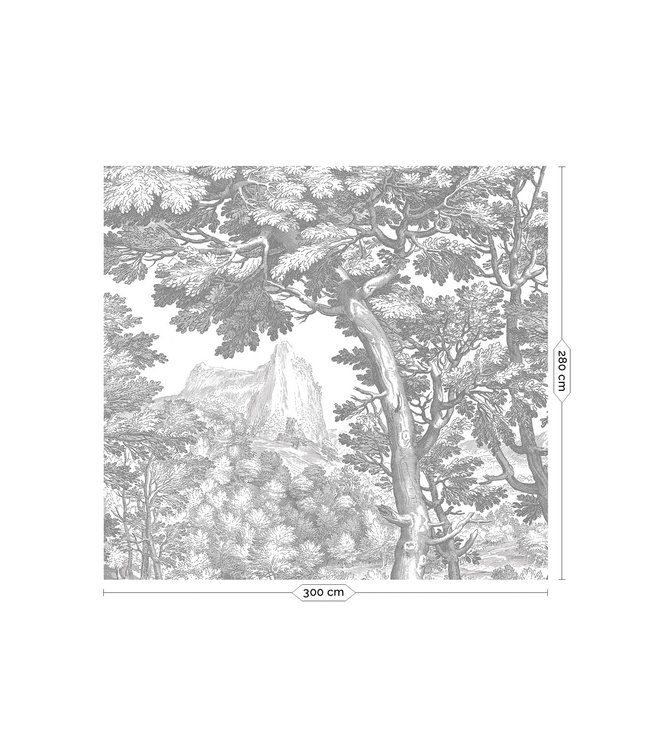 Engraved Landscapes wallpaper