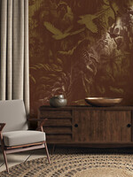 Goud behang Tropical Landscapes