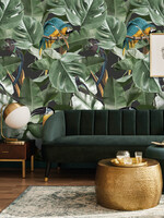 Botanisch behang Botanical Birds