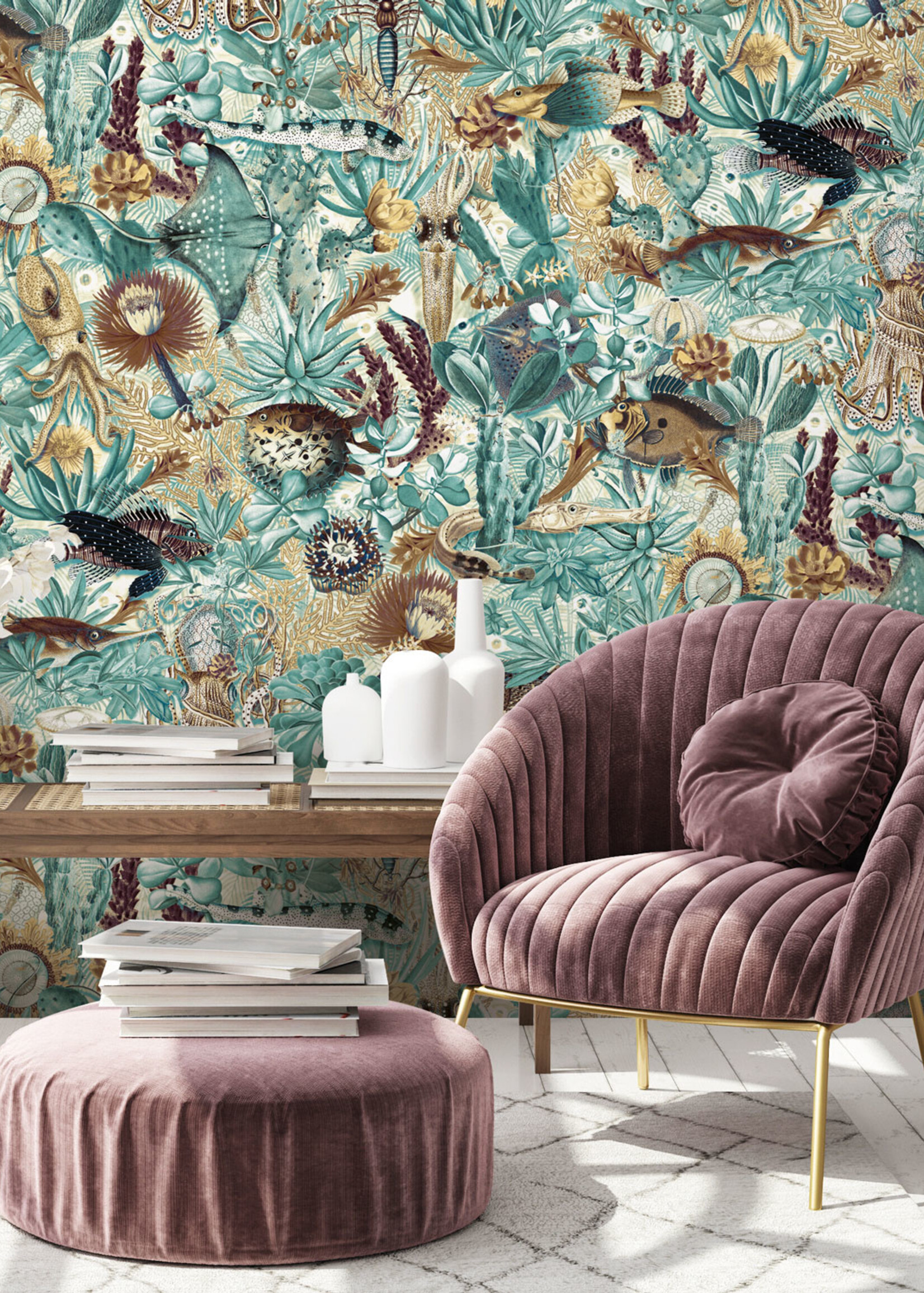 Wall Mural Underwater Jungle