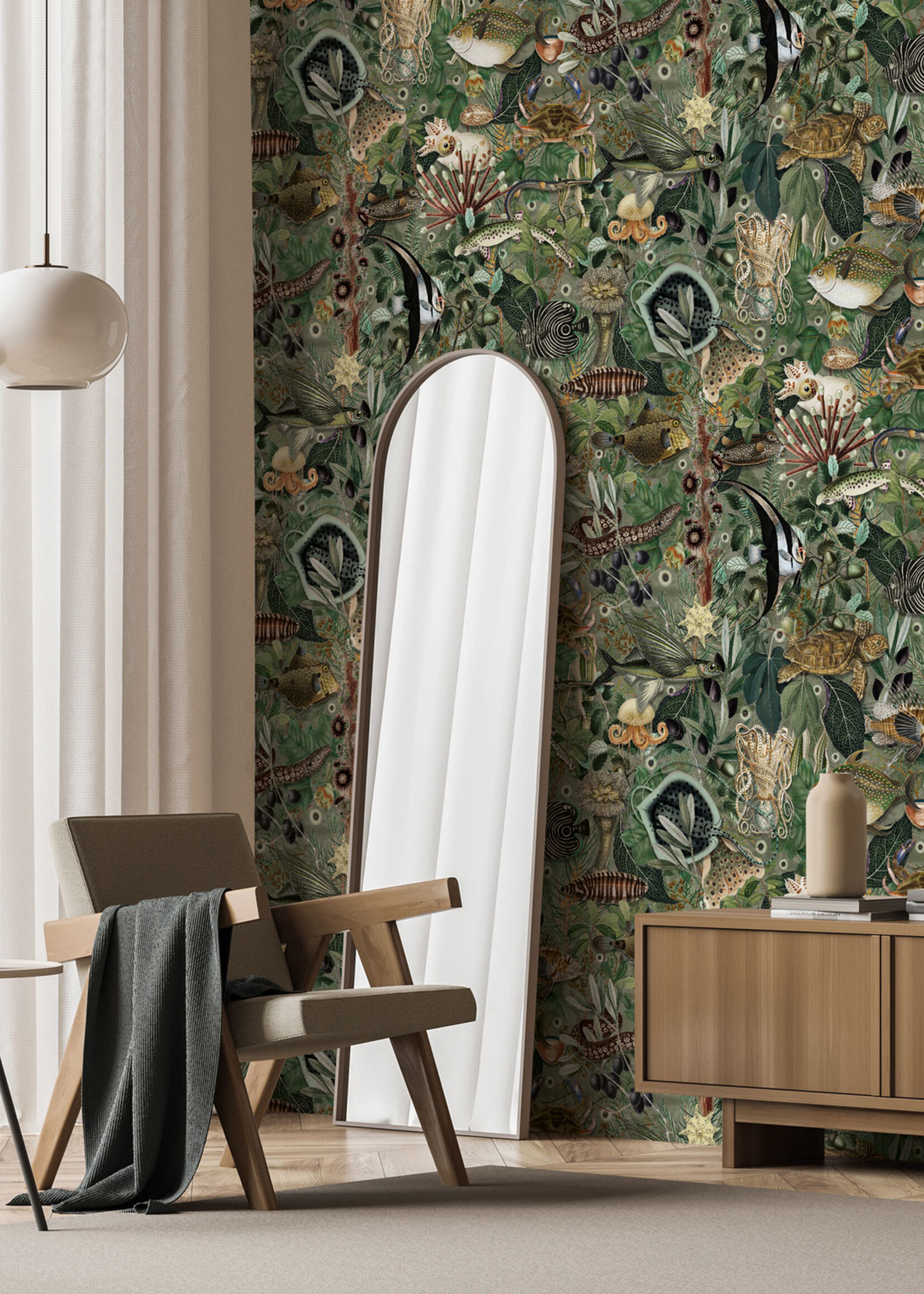 Wall Mural Underwater Jungle