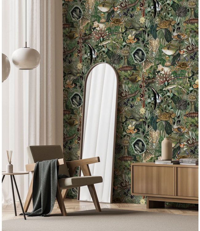 Wall Mural Underwater Jungle