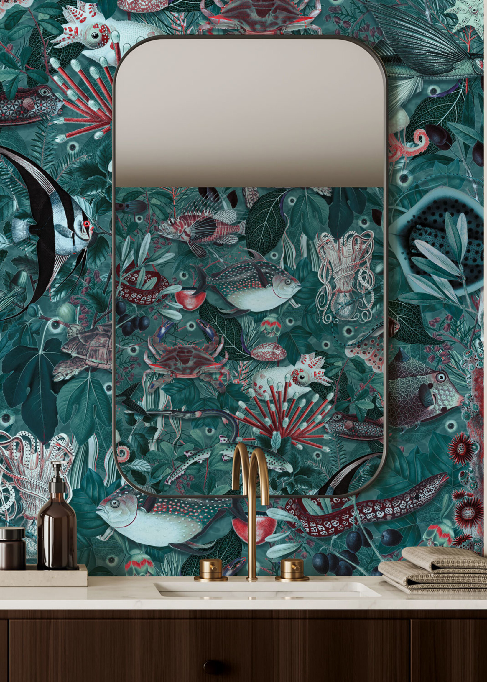 Wall Mural Underwater Jungle