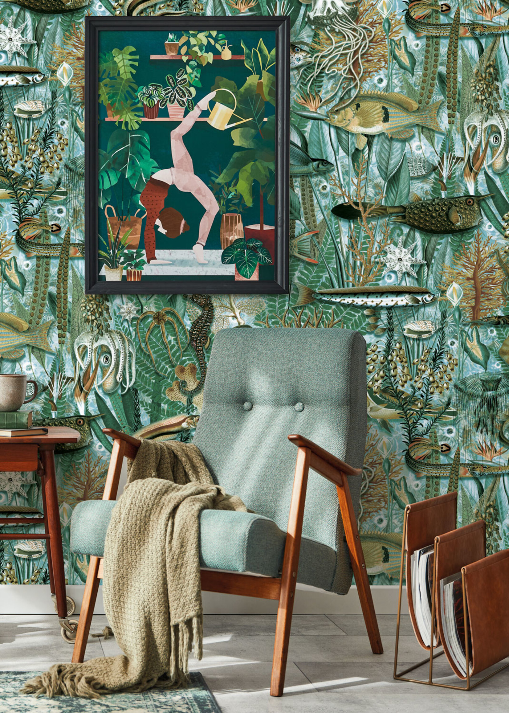 Behang Underwater Jungle