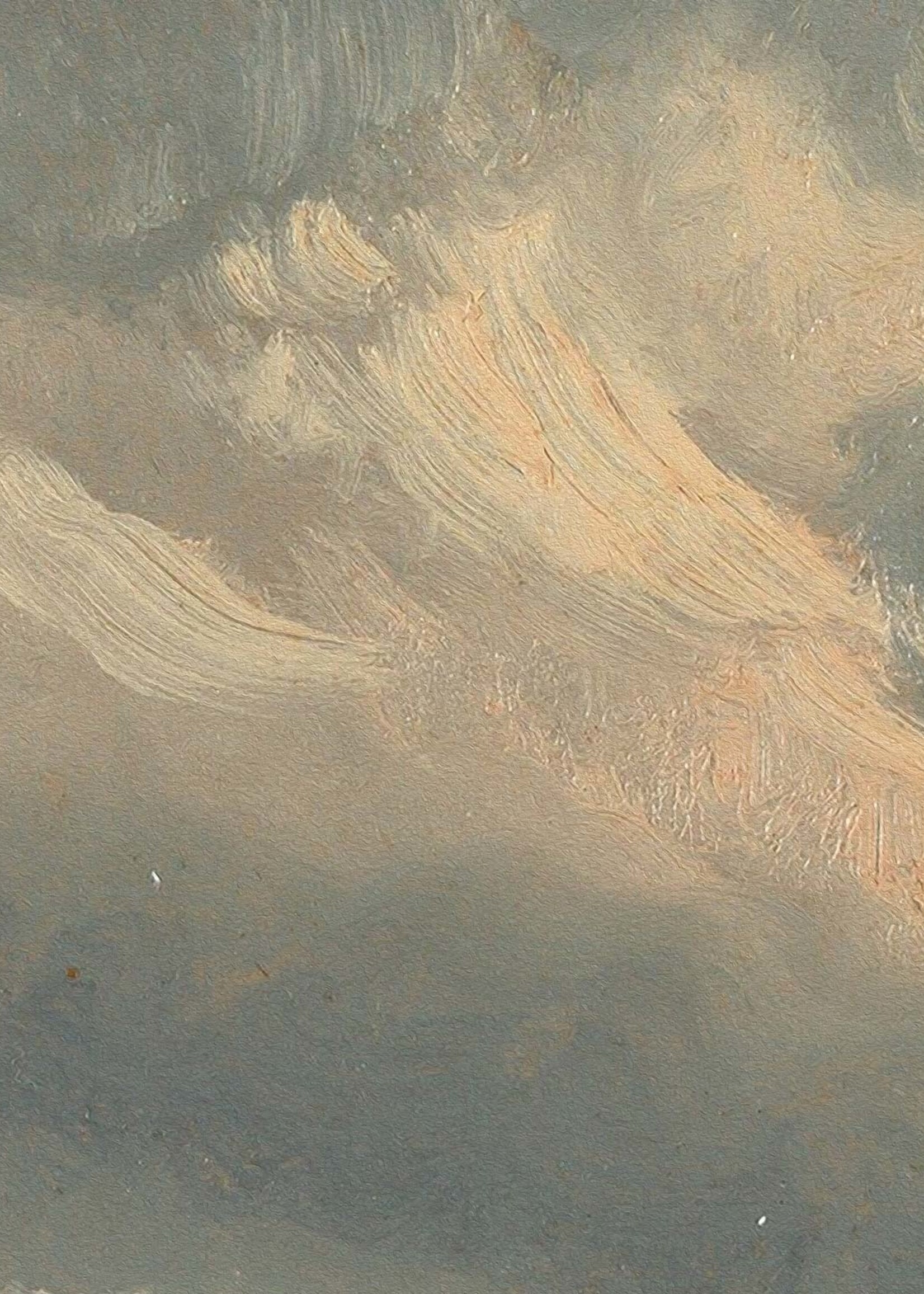 Wandvullend Fototapete Golden Age Clouds