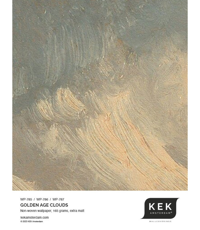 Wall Mural Golden Age Clouds