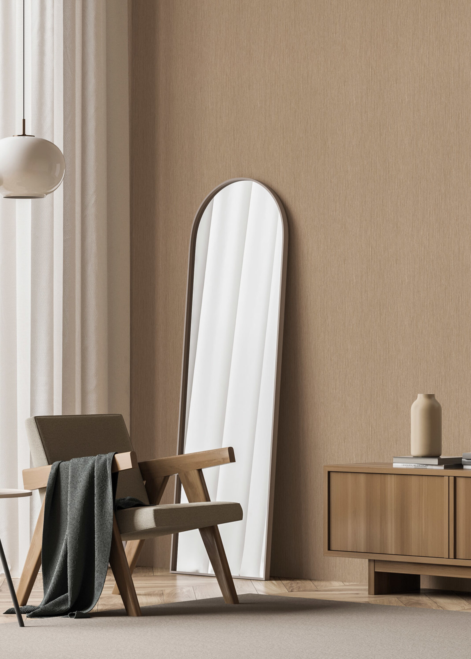 Afwasbaar | Voelbare textuur Hotel Chique Tapete, Palermo, 53 x 1000 cm