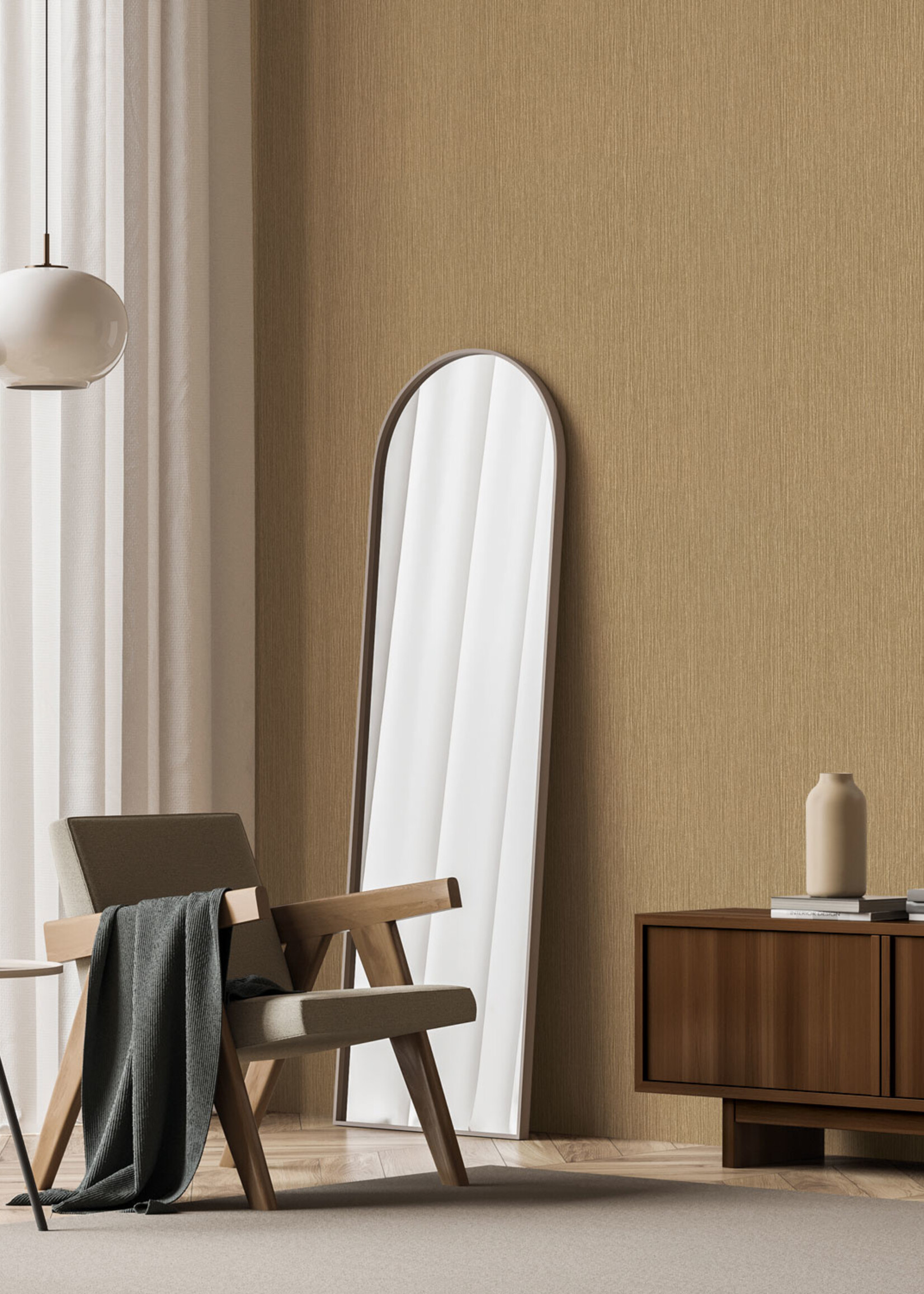 Afwasbaar | Voelbare textuur Hotel Chique Behang, Geneva, 53 x 1000 cm
