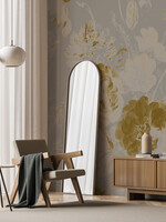 Goud behang Golden Age Flowers