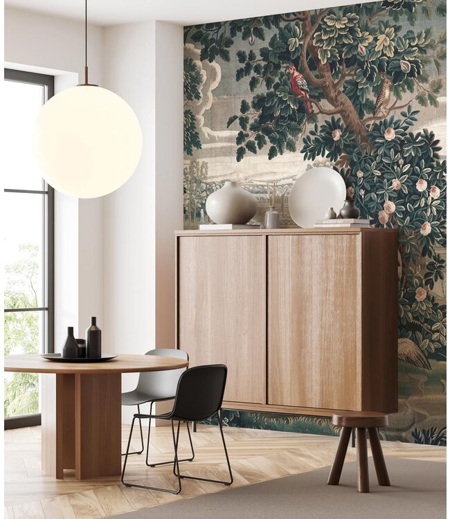 Landscape Tapestries, wallpaper from vintage tapestry