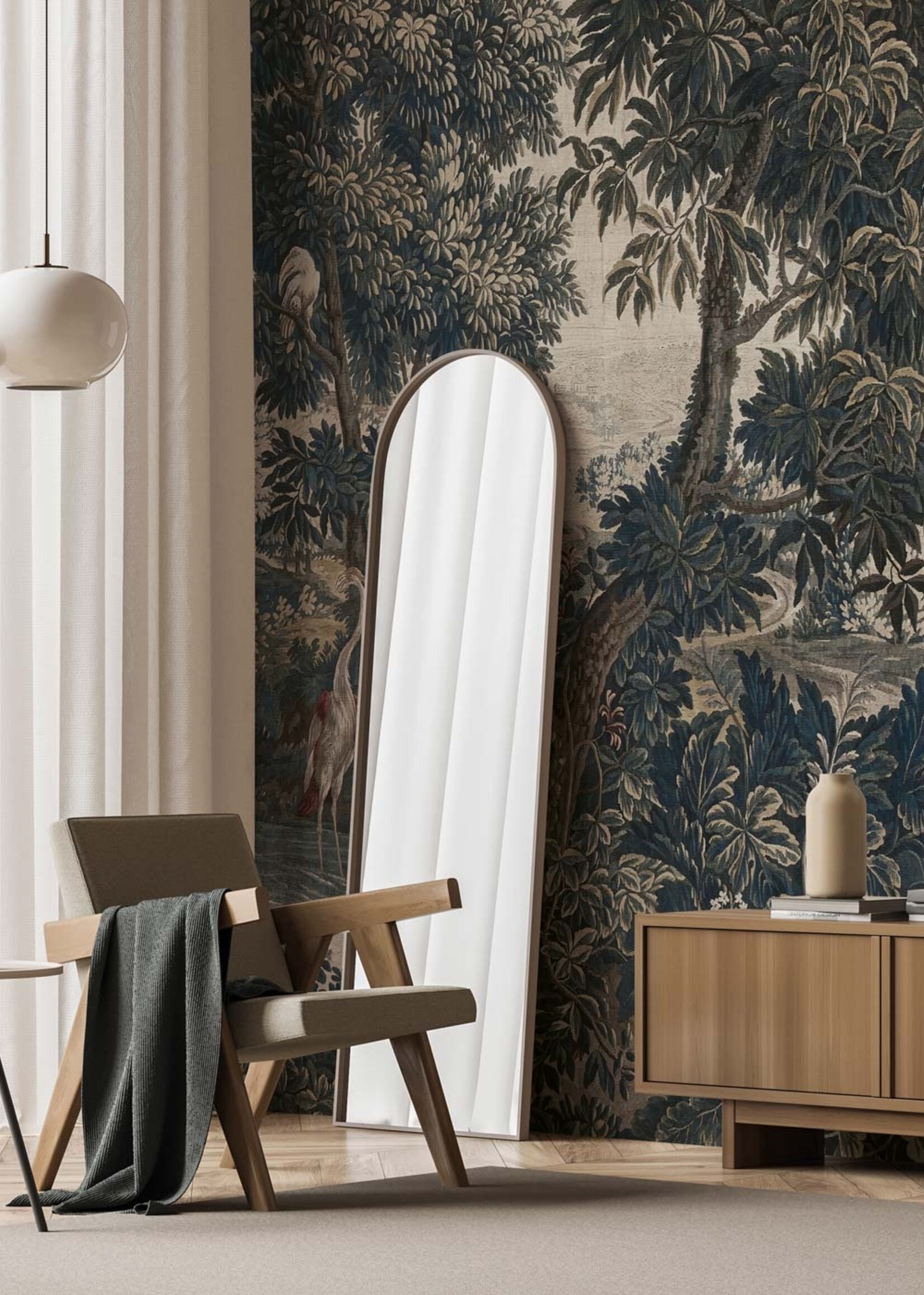 Wandvullend Landscape Tapestries, wallpaper from vintage tapestry
