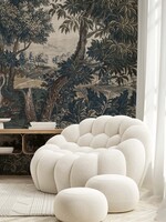Wandvullend Landscape Tapestries, Tapete aus alten Wandteppichen