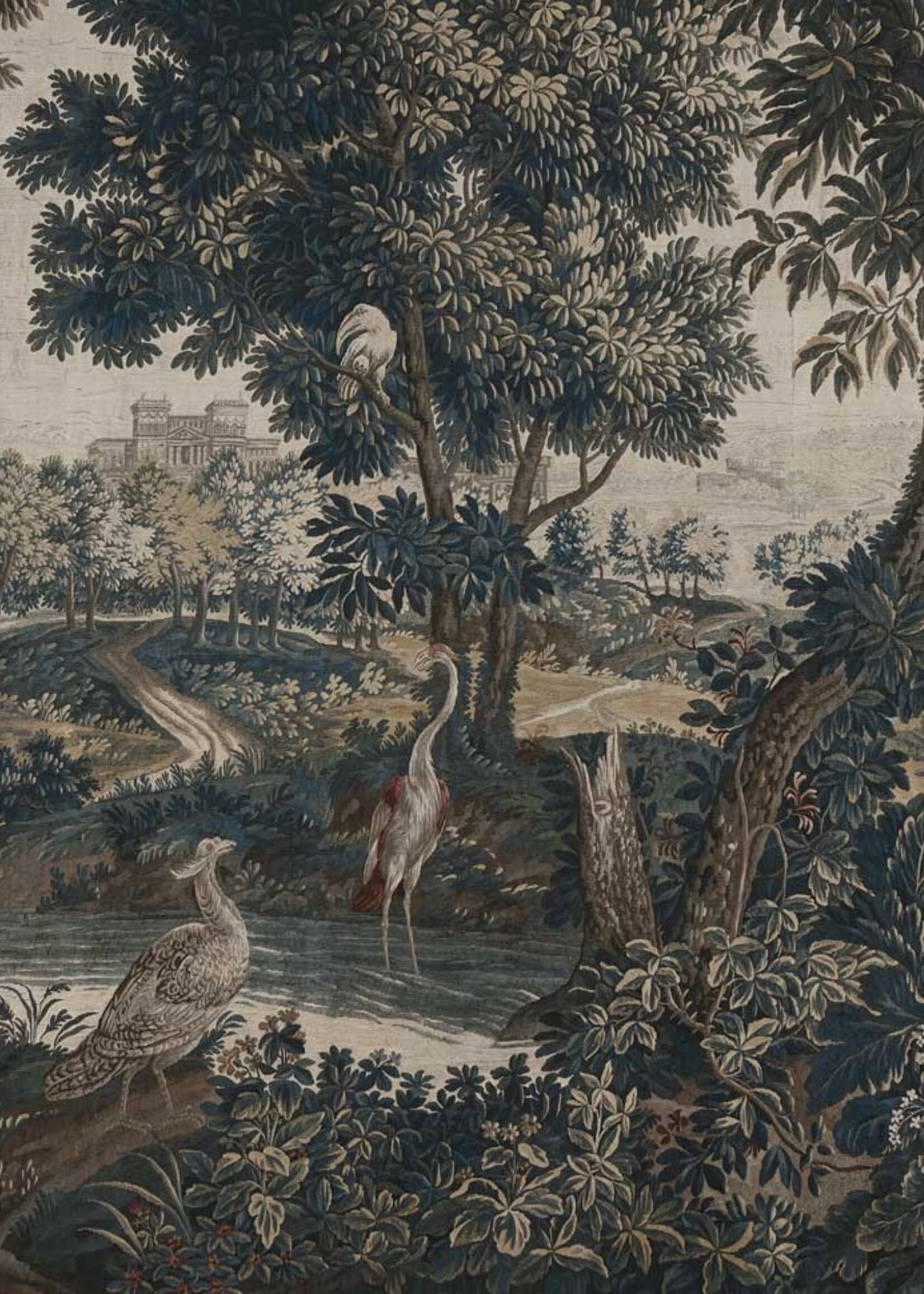 Wandvullend Landscape Tapestries, wallpaper from vintage tapestry