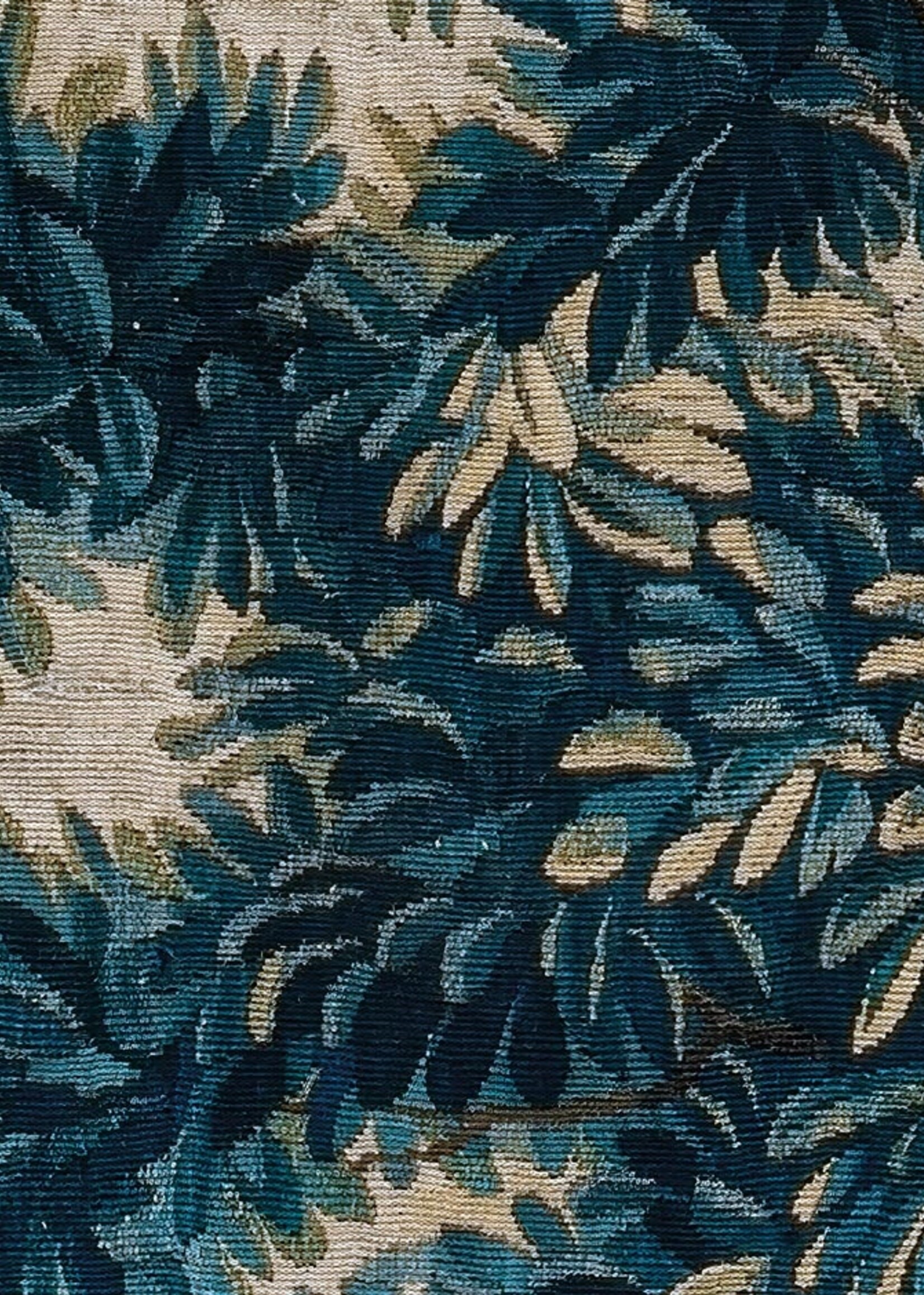 Wandvullend Landscape Tapestries, behang van vintage wandkleed