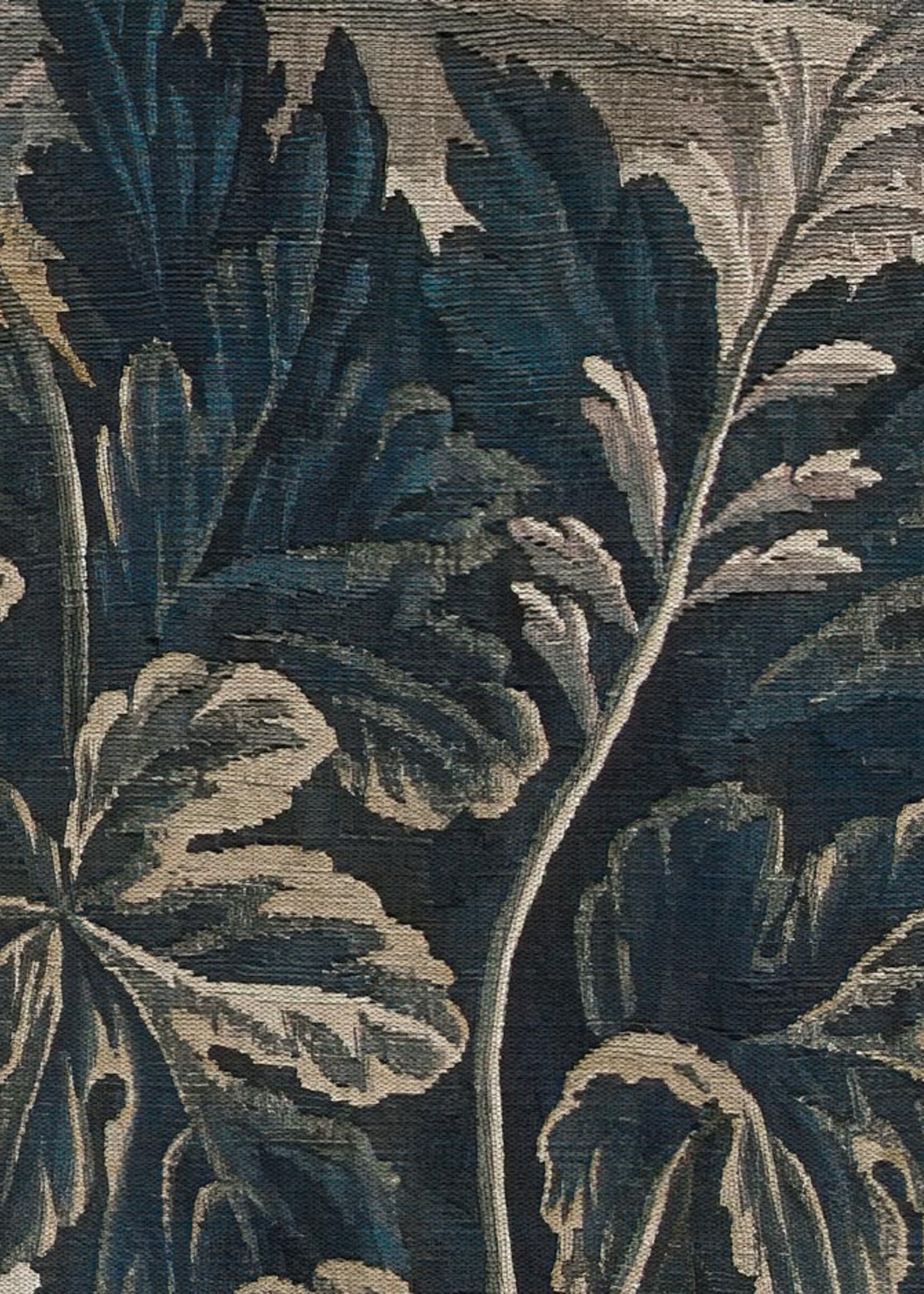Wandvullend Landscape Tapestries, behang van vintage wandkleed