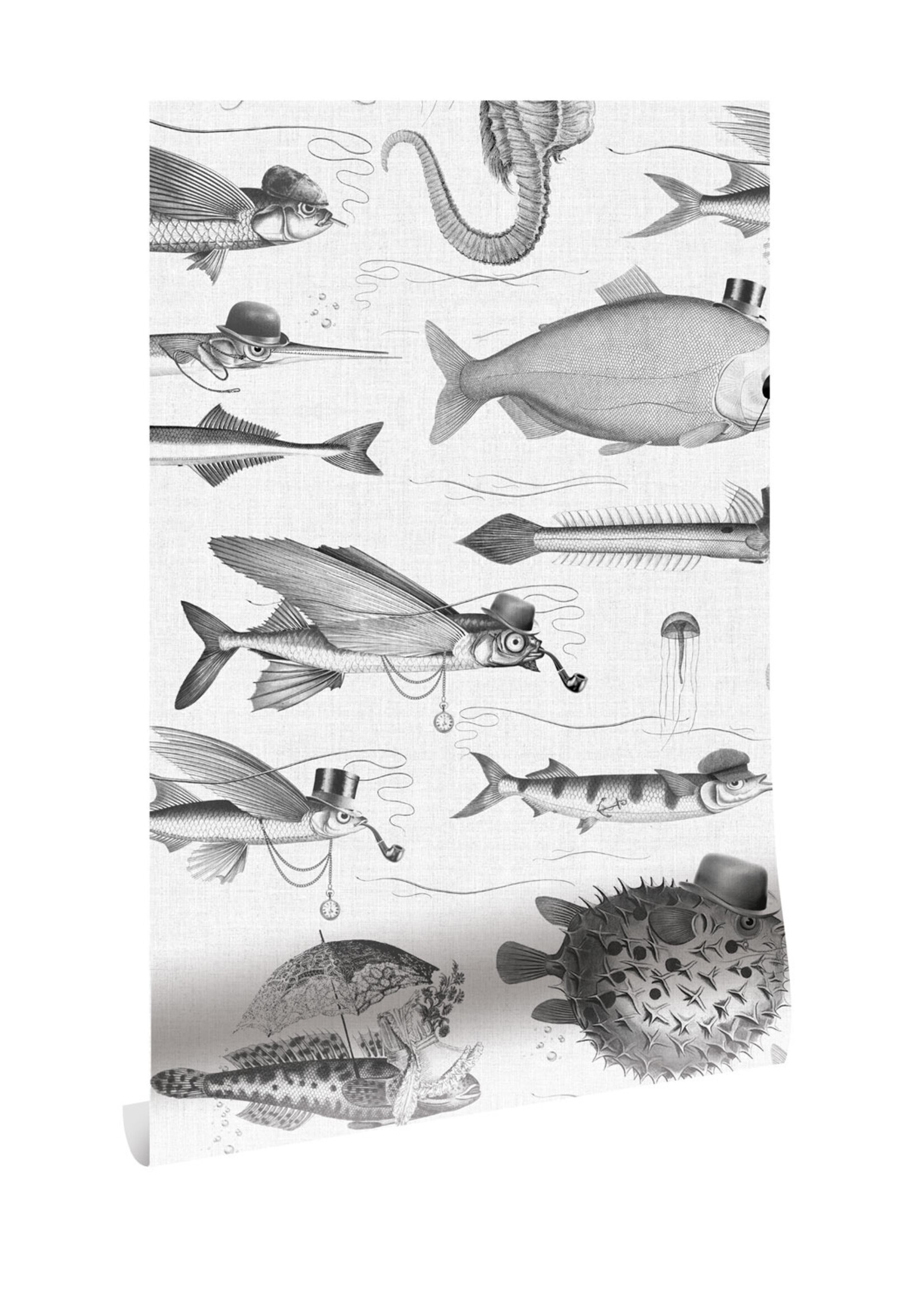 Wandvullend Fototapete Dandy Fish