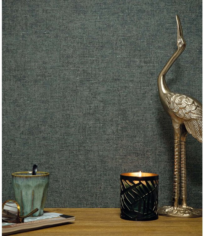 Afwasbaar | Voelbare textuur Behang linnen look Natural Chique, Cannes