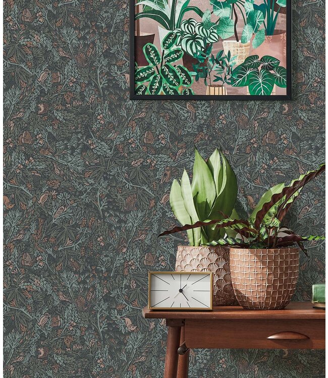 Botanical Wallpaper by Floor Rieder, Washable, 100 x 280 cm