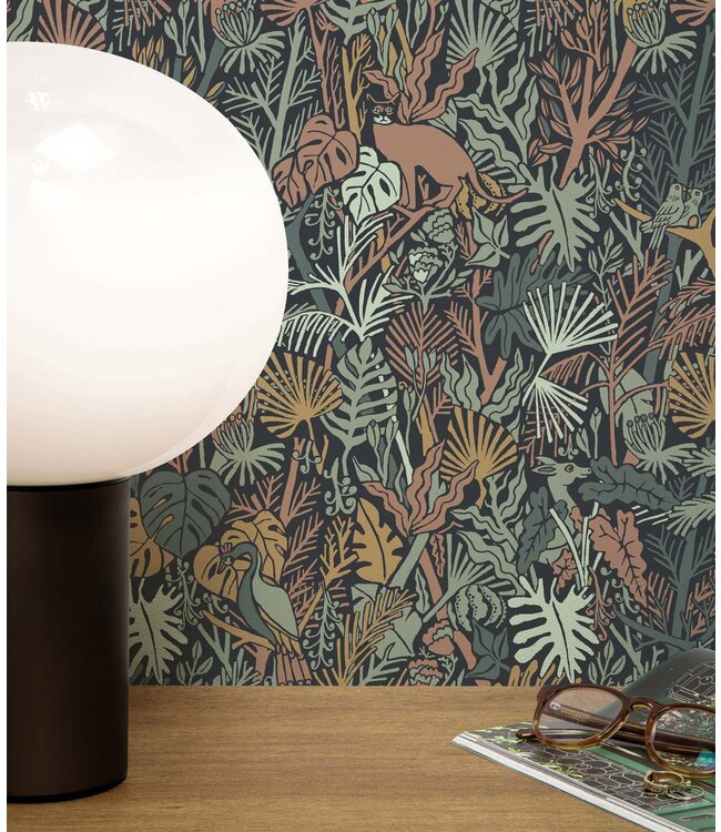 Botanical Wallpaper by Floor Rieder, Washable, 100 x 280 cm