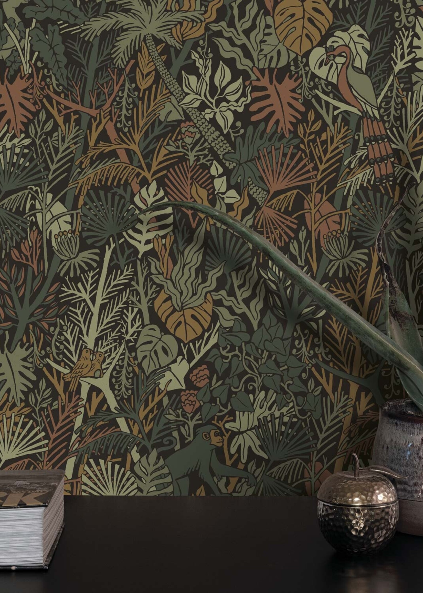 Botanical Wallpaper by Floor Rieder, 100 x 280 cm
