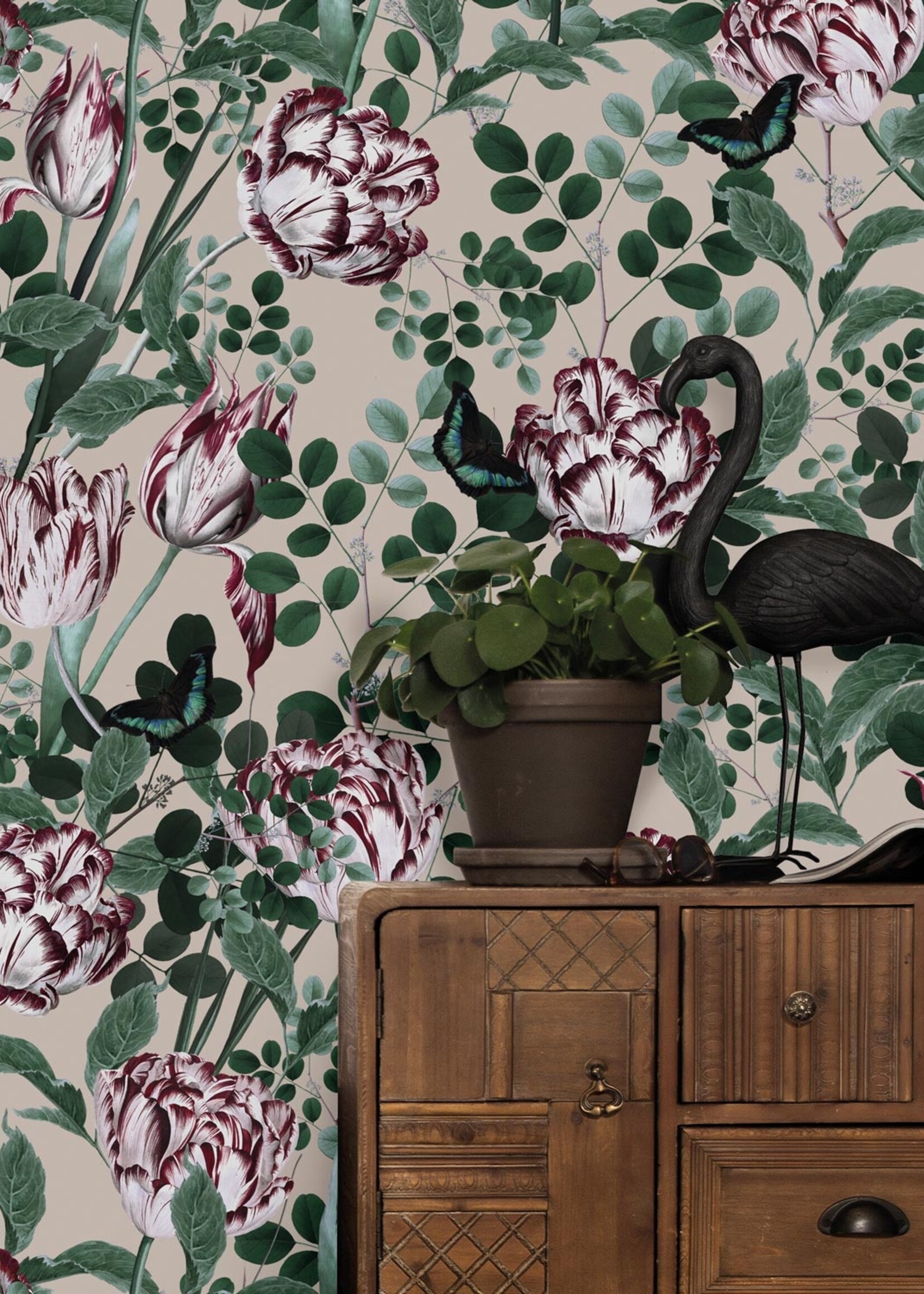 Wallpaper Bold Botanics, 97.4 x 280 cm