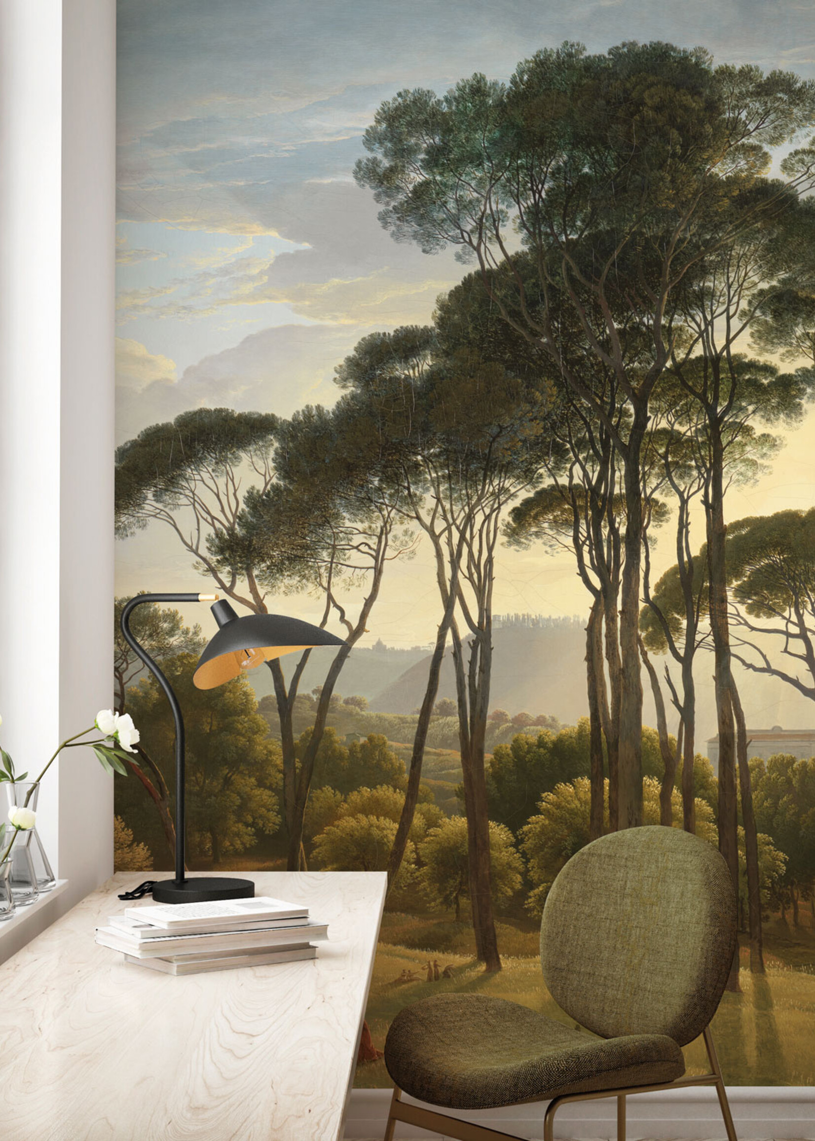 Landschap behang Golden Age Landscapes