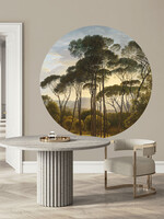 Tapetenpaneel rund Golden Age Landscapes
