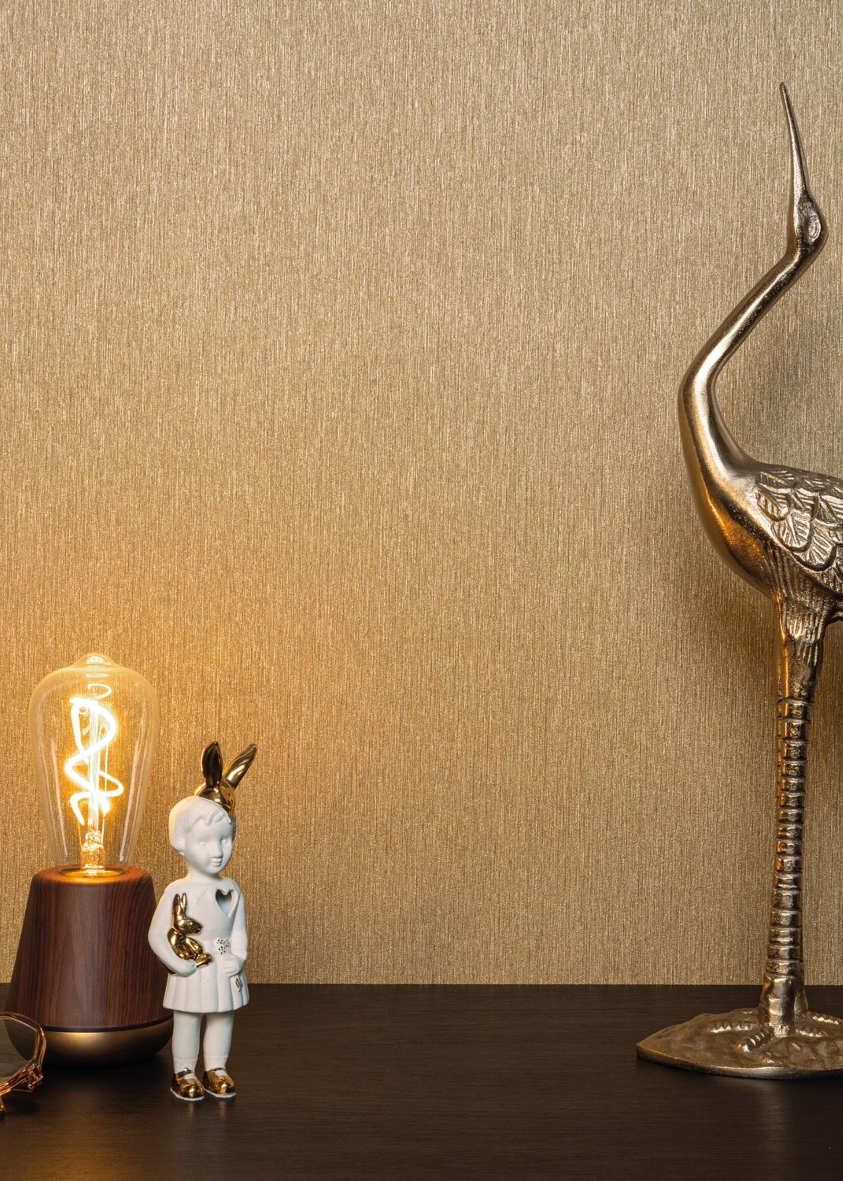 Afwasbaar | Voelbare textuur Hotel Chique wallpaper, Sofia, 53 x 1000 cm