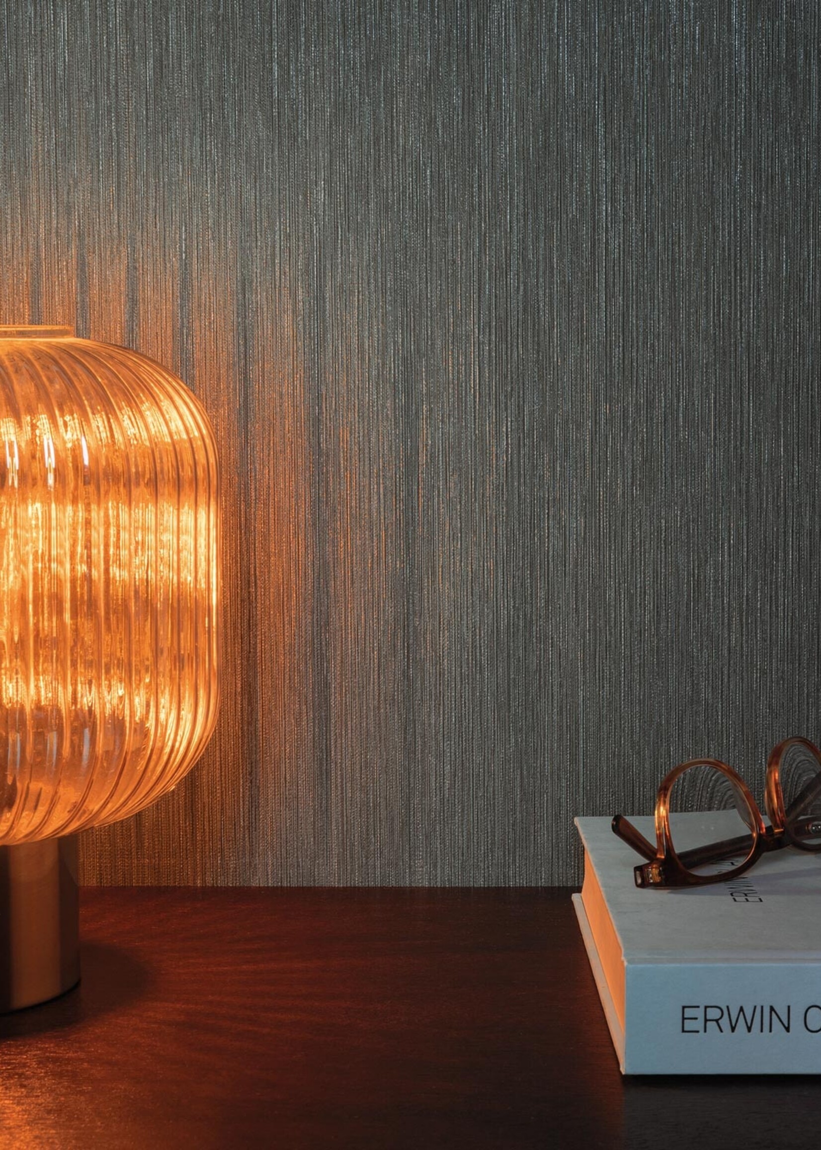 Afwasbaar | Voelbare textuur Hotel Chique wallpaper, Bordeaux, 53 x 1000 cm
