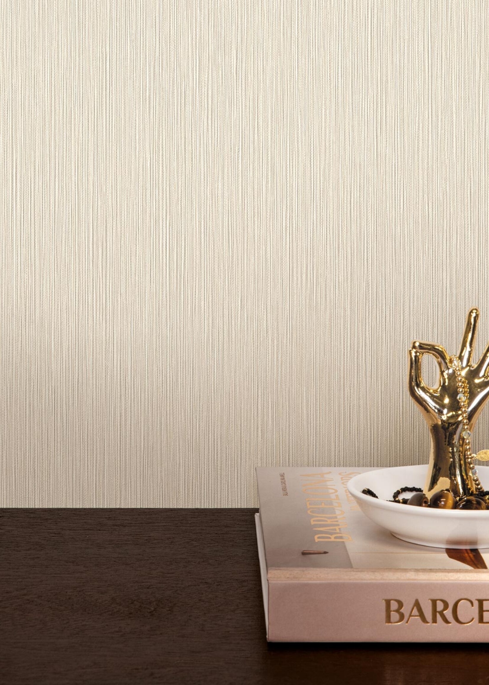 Afwasbaar | Voelbare textuur Hotel Chique Tapete, San Diego, 53 x 1000 cm