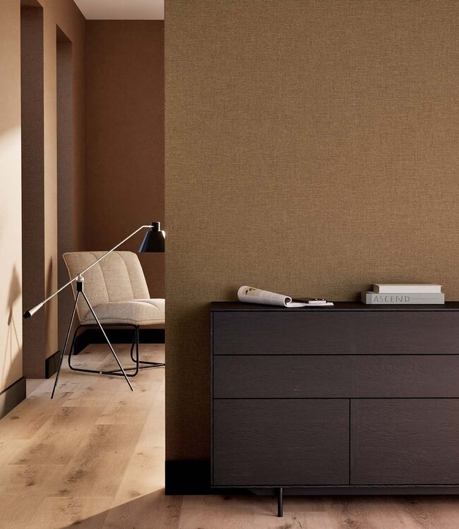 Behang linnen look Natural Chique, Atlanta, 53 x 1000 cm