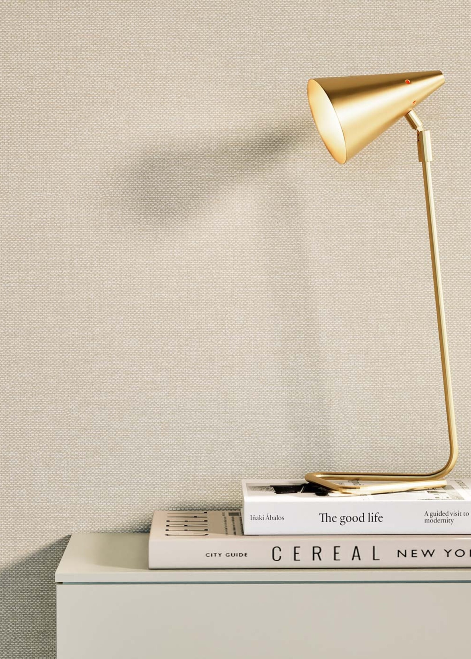 Afwasbaar | Voelbare textuur Natural Chique wallpaper, Ibiza, 53 x 1000 cm