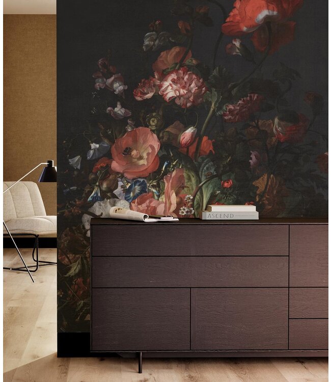 Bloemen behang Golden Age Flowers
