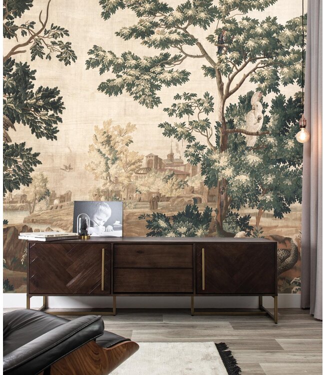 Landscape Tapestries, wallpaper from ancient tapestry
