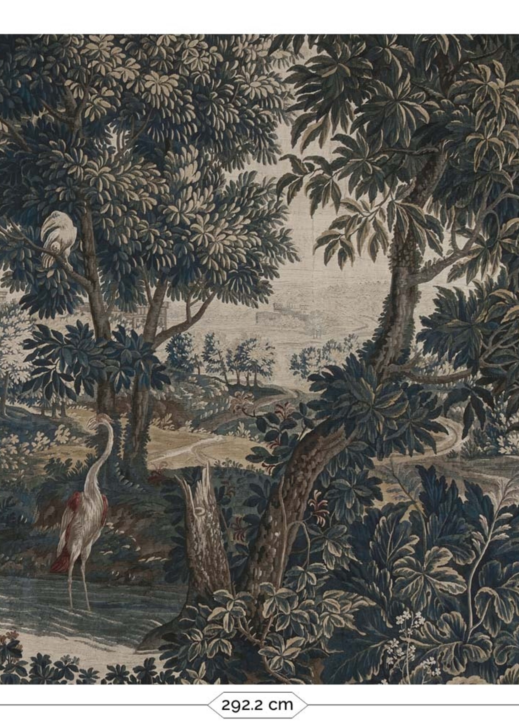 Wandvullend Landscape Tapestries, wallpaper from vintage tapestry