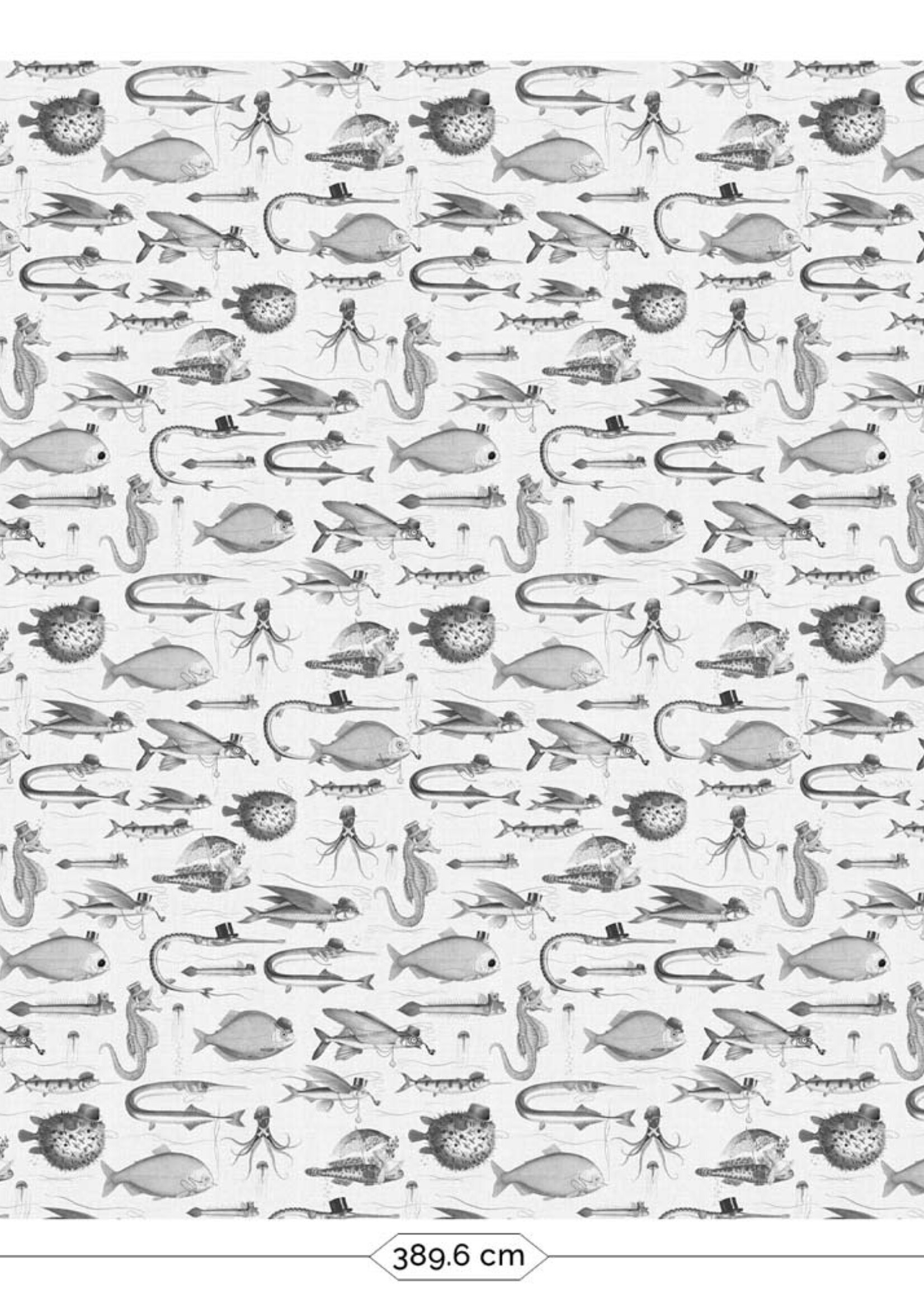 Wandvullend Fototapete Dandy Fish