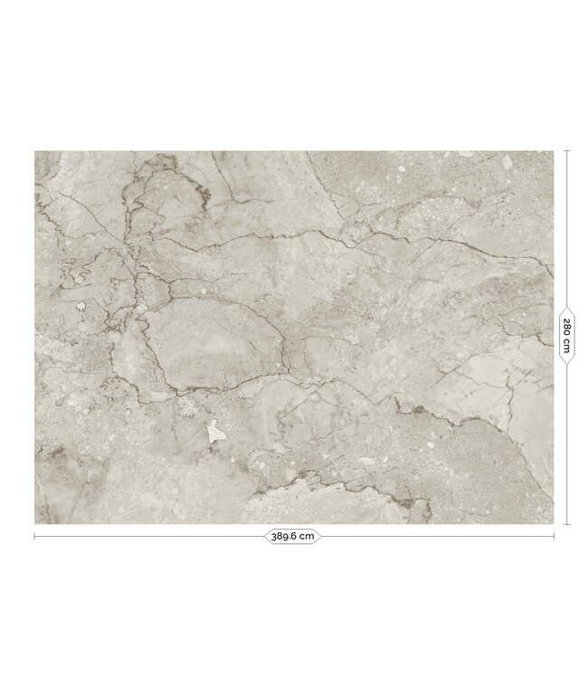 Marmer behang, beige