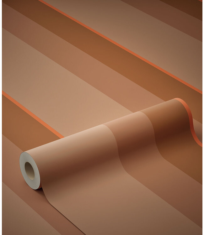 Bold Stripes | Strepen behang door Frans Uyterlinde | 97,4 x 280 cm