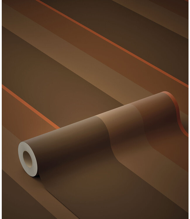 Bold Stripes | Strepen behang door Frans Uyterlinde | 97,4 x 280 cm