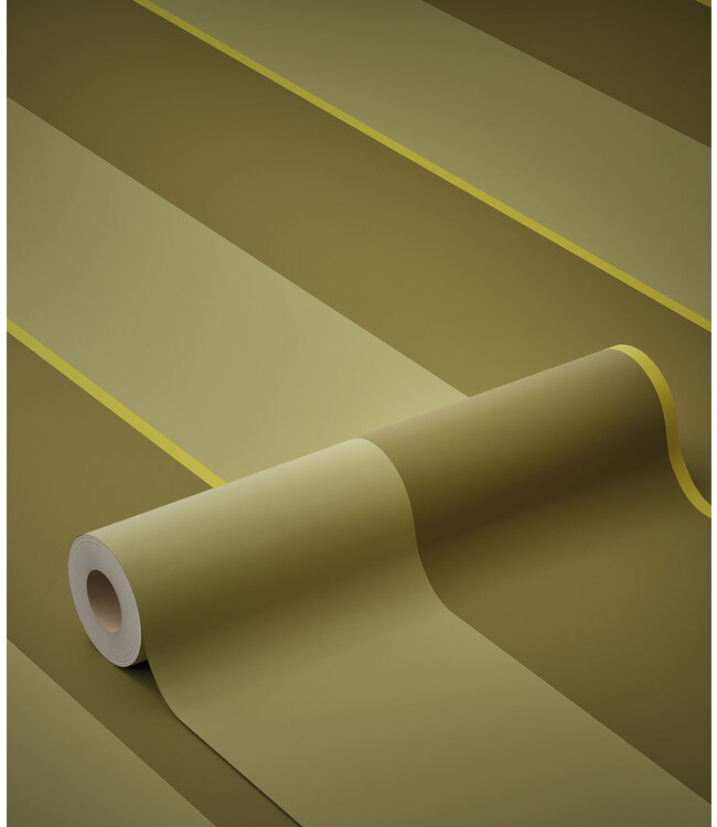 Bold Stripes | Tapete mit bunten Streifen von Frans Uyterlinde | 97,4 x 280 cm