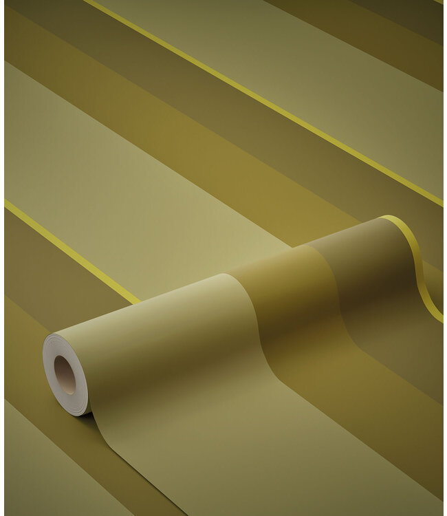 Bold Stripes | Colorful striped wallpaper by Frans Uyterlinde | 97.4 x 280 cm