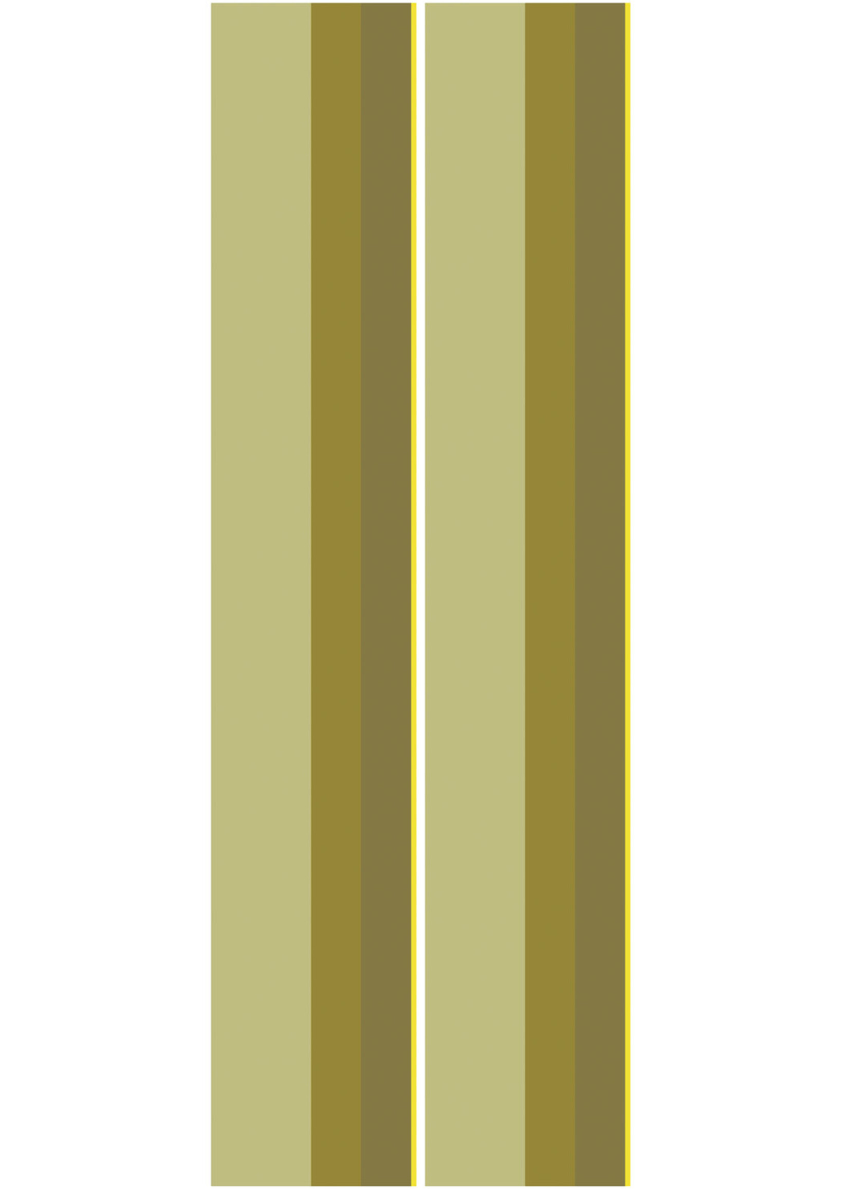 Herhaalbaar Bold Stripes | Tapete mit bunten Streifen von Frans Uyterlinde | 97,4 x 280 cm