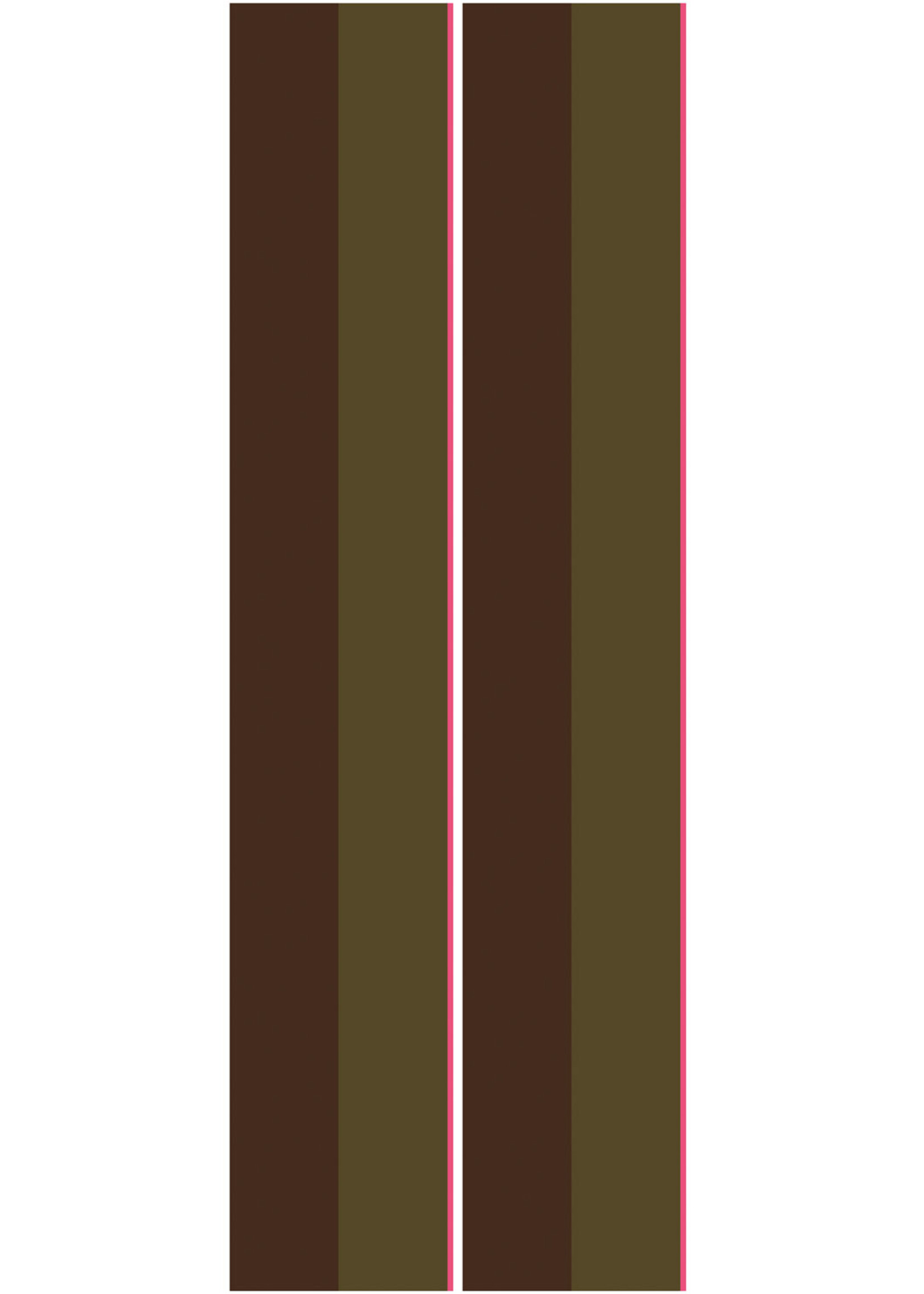 Herhaalbaar Bold Stripes | Strepen behang door Frans Uyterlinde | 97,4 x 280 cm