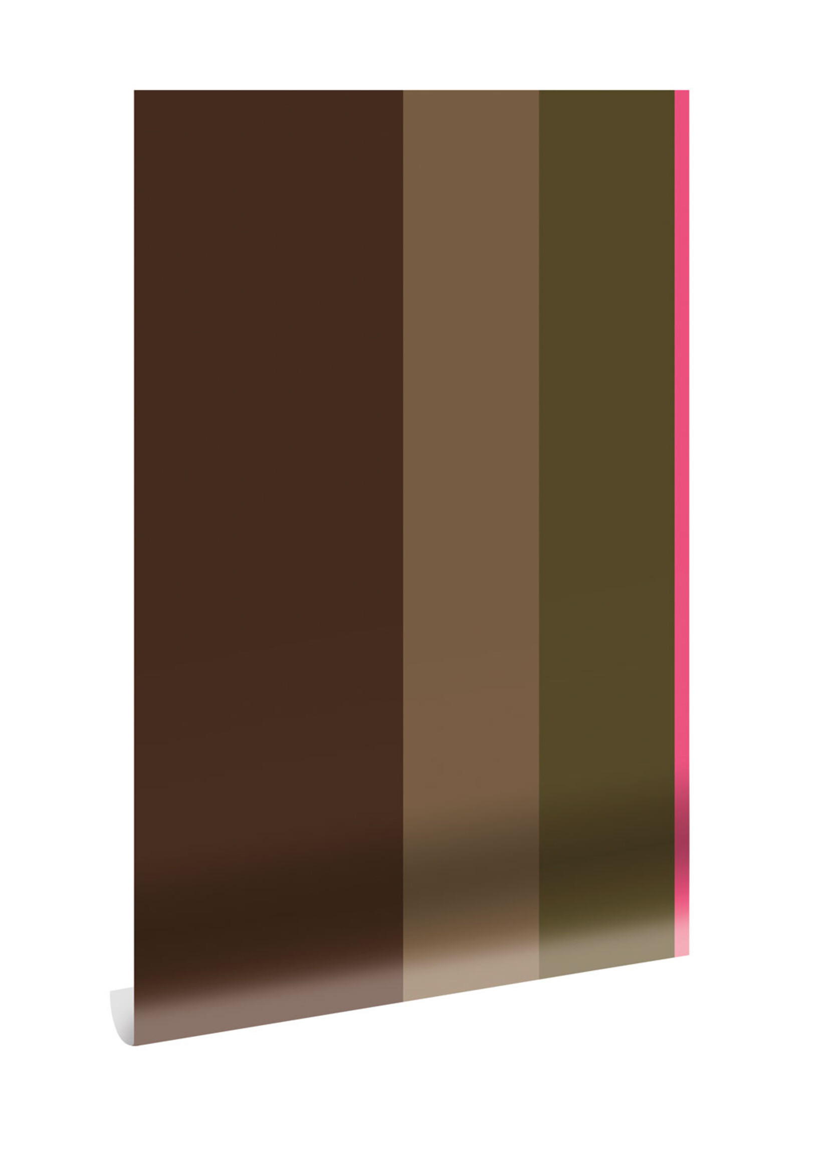 Herhaalbaar Bold Stripes | Tapete mit bunten Streifen von Frans Uyterlinde | 97,4 x 280 cm