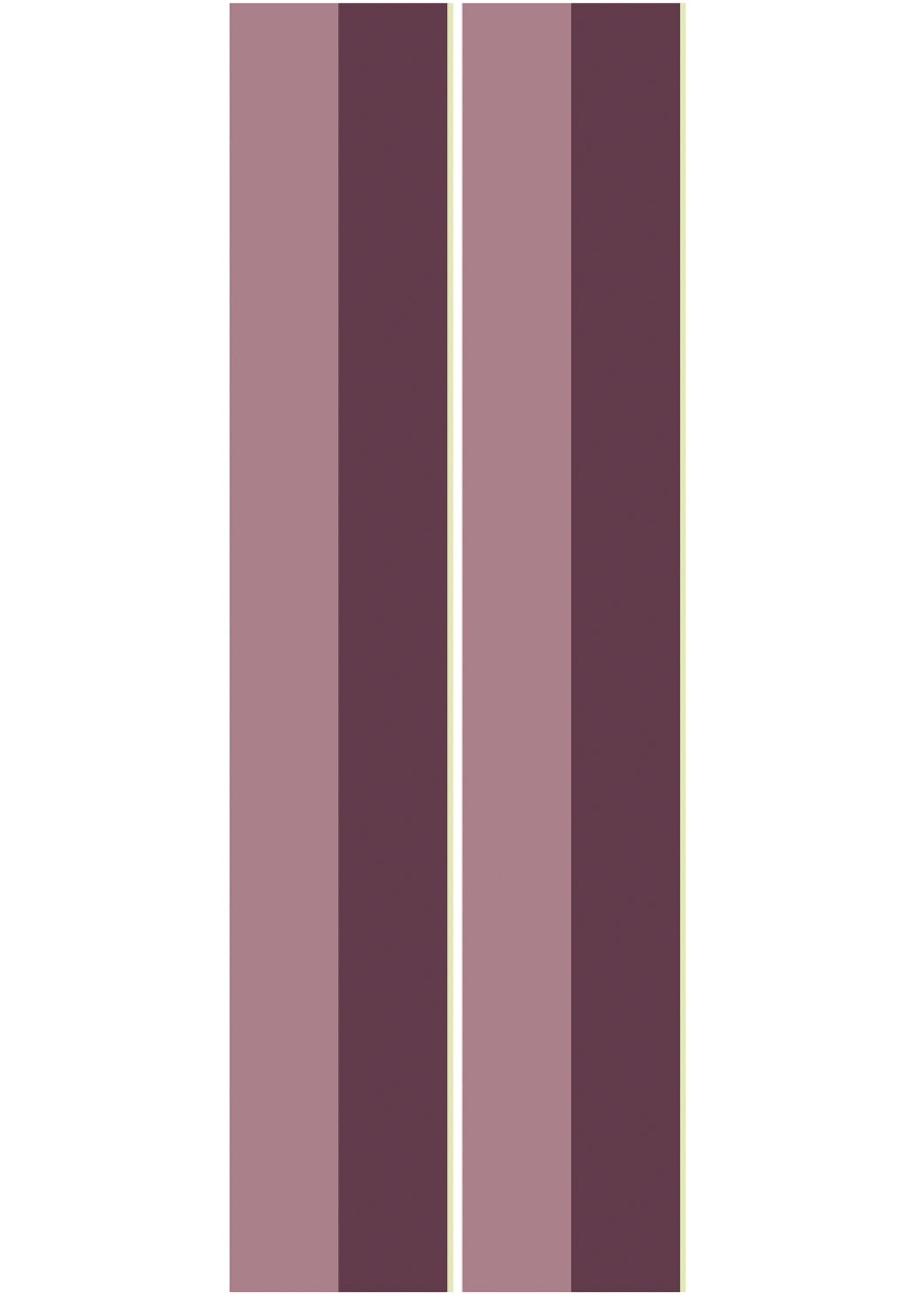 Herhaalbaar Bold Stripes | Tapete mit bunten Streifen von Frans Uyterlinde | 97,4 x 280 cm