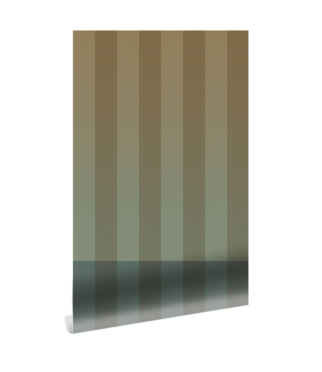 Gradient Stripes | Striped wallpaper by Frans Uyterlinde | 97.4 x 280 cm