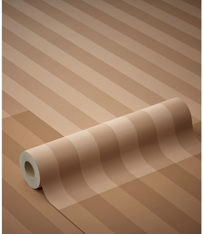 Gradient Stripes | Striped wallpaper by Frans Uyterlinde | 97,4 x 280 cm