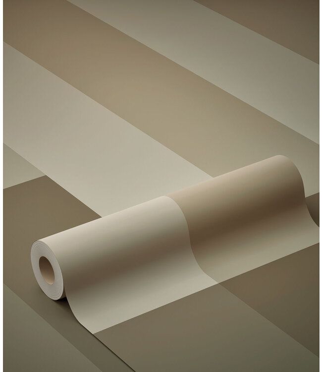 Gradient Stripes | Striped wallpaper by Frans Uyterlinde | 97.4 x 280 cm