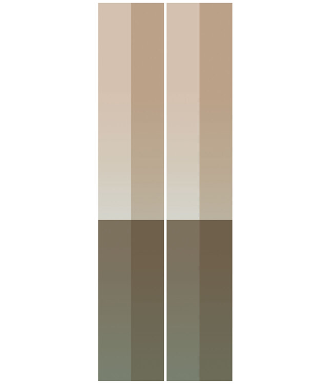 Gradient Stripes | Gestreifte Tapete von Frans Uyterlinde | 97,4 x 280 cm