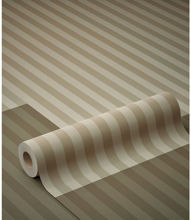 Gradient Stripes | Strepen behang door Frans Uyterlinde | 97,4 x 280 cm